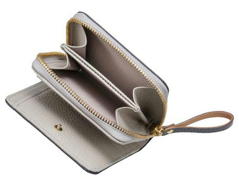 【豊岡財布 つつむ SW201 ネイビー】TUTUMU伊レザーコンパクトウォレット