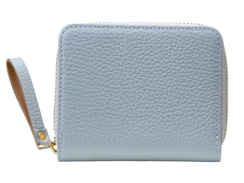 【豊岡財布 つつむ SW201 スカイ】TUTUMU伊レザーコンパクトウォレット