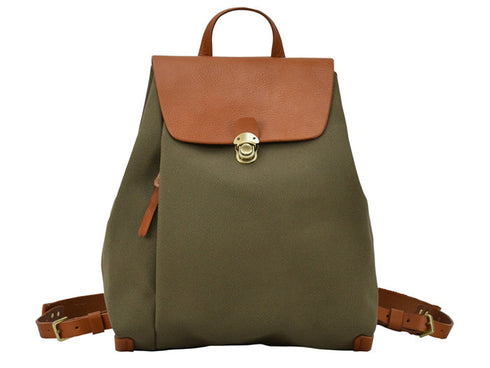 【豊岡鞄 エルダー TN001RK カーキ】リュック