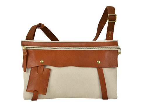 【豊岡鞄 エルダー TN003CS きなり】クラッチショルダーバッグ