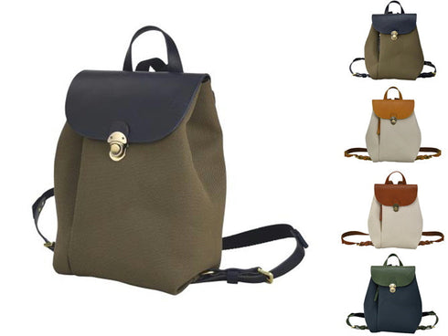 【豊岡鞄 エルダー TN006MR キナリ/イエロー】ミニリュック