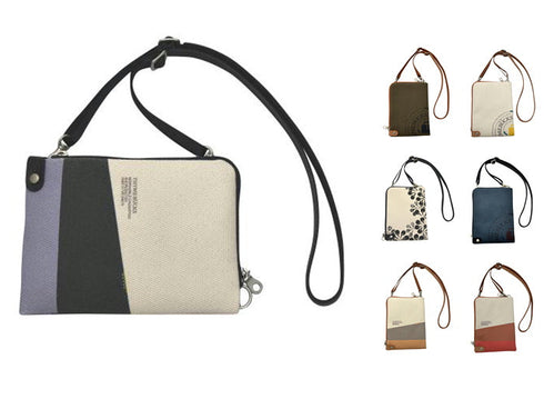 【豊岡鞄 エルダー TN008XM カーキブルー】クロスミニショルダーバッグ