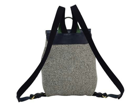 【豊岡鞄 カルド TN019MR ライトグレー/ネイビー】ミニリュック