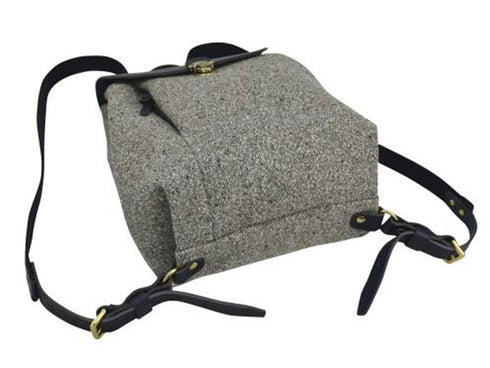 【豊岡鞄 カルド TN019MR ライトグレー/ネイビー】ミニリュック