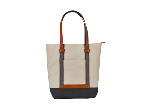 【豊岡鞄 グリーク TN020TT キナリダークグレー】トートバッグ35