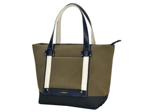 【豊岡鞄 グリーク TN021TS カーキダークネイビー】トートバッグ23