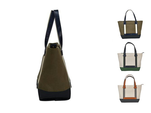 【豊岡鞄 グリーク TN021TS キナリグリーン】トートバッグ23