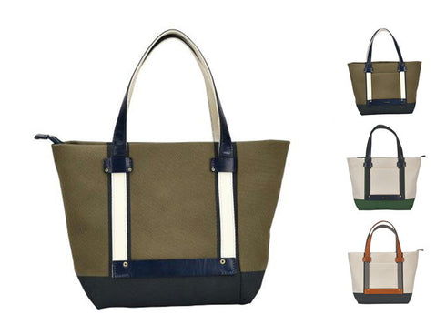 【豊岡鞄 グリーク TN021TS キナリグリーン】トートバッグ23