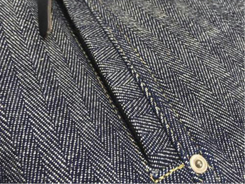 【豊岡鞄 エルダー TN042RK デニム】IBARA×TOYOOKA 井原ヘリンボーンリュック