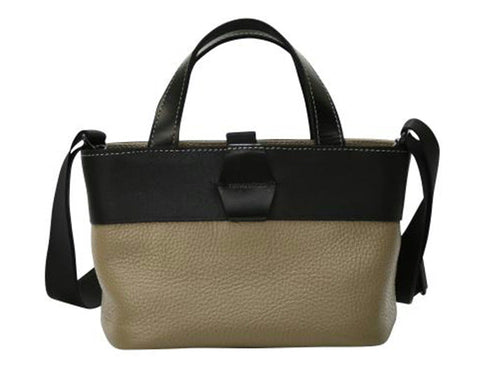 【豊岡鞄 チコ TN070TS グレージュ】トートショルダーバッグS