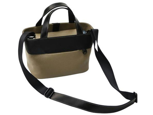 【豊岡鞄 チコ TN070TS グレージュ】トートショルダーバッグS