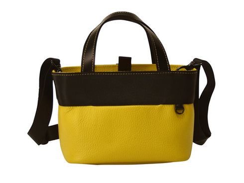 【豊岡鞄 チコ TN070TS イエロー】トートショルダーバッグS