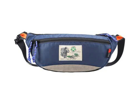 【豊岡鞄 WALK ABOUT WA1000 ネイビー】WALK ABOUT WOODS Rei West Bag ウエストポーチ