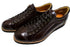 【倭イズム YA3300 ダークブラウン】鹿革レザーカジュアルシューズ