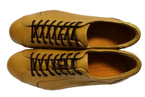 【倭イズム YA3300 ライトブラウン】鹿革レザーカジュアルシューズ