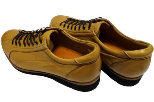 【倭イズム YA3300 ライトブラウン】鹿革レザーカジュアルシューズ