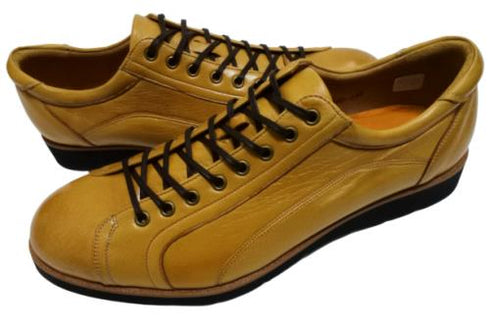 【倭イズム YA3300 ライトブラウン】鹿革レザーカジュアルシューズ