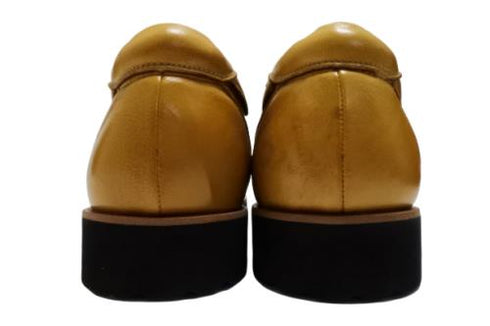 【倭イズム YA3300 ライトブラウン】鹿革レザーカジュアルシューズ