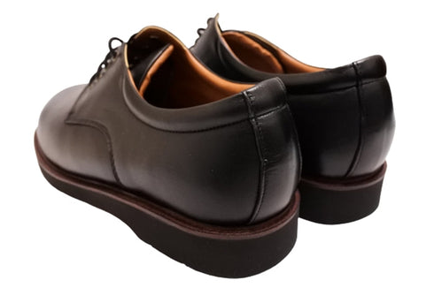 【倭イズム YA3320 ブラック】国産レザーカジュアルシューズ 外羽根式ビジネスシューズ