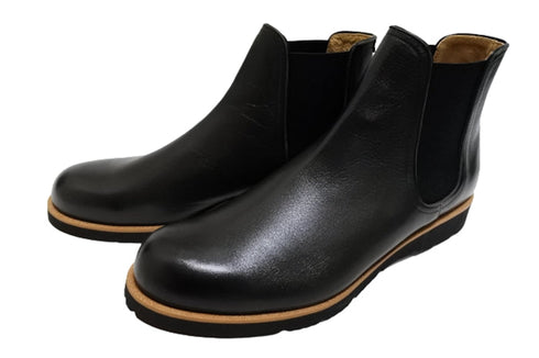 【倭イズム YA9900 ブラック】サイドゴアブーツ