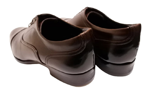 【倭イズム YAP400 ダークブラウン】内羽根ストレートチップ本革ビジネスシューズ