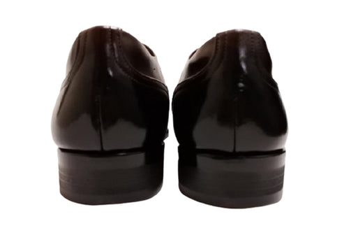 【倭イズム YAP400 ダークブラウン】内羽根ストレートチップ本革ビジネスシューズ