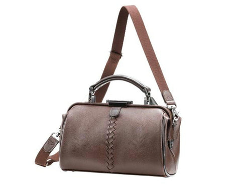 【豊岡鞄 YOUTA YK-31 チョコレート】YOUTA LIZARD 2WAY TINYダレスバッグ