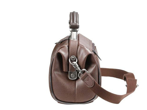 【豊岡鞄 YOUTA YK-31 チョコレート】YOUTA LIZARD 2WAY TINYダレスバッグ