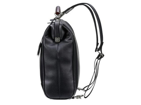 【豊岡鞄 YOUTA YK-3M ブラック】YOUTA LIZARD3WAY縦ダレスバッグ