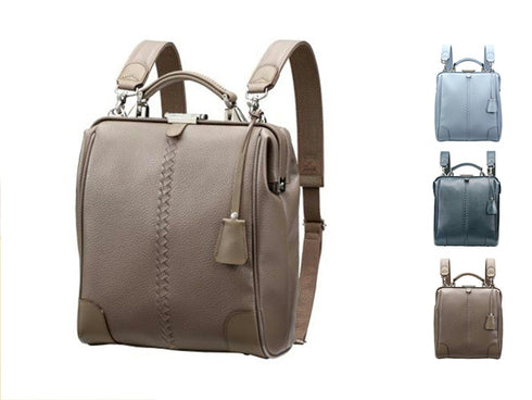 【豊岡鞄 YOUTA YK-9S スカイ】YOUTA ELK 3WAYダレスバッグ S