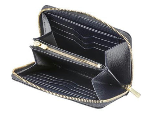 【豊岡財布 YOUTA YK-W1 ネイビーブラック】YOUTA BOXコンパクトRZウォレット