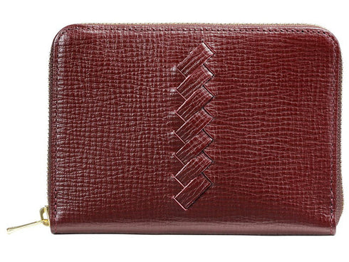 【豊岡財布 YOUTA YK-W1 ワイン】YOUTA BOXコンパクトRZウォレット