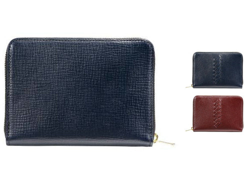 【豊岡財布 YOUTA YK-W1 ワイン】YOUTA BOXコンパクトRZウォレット